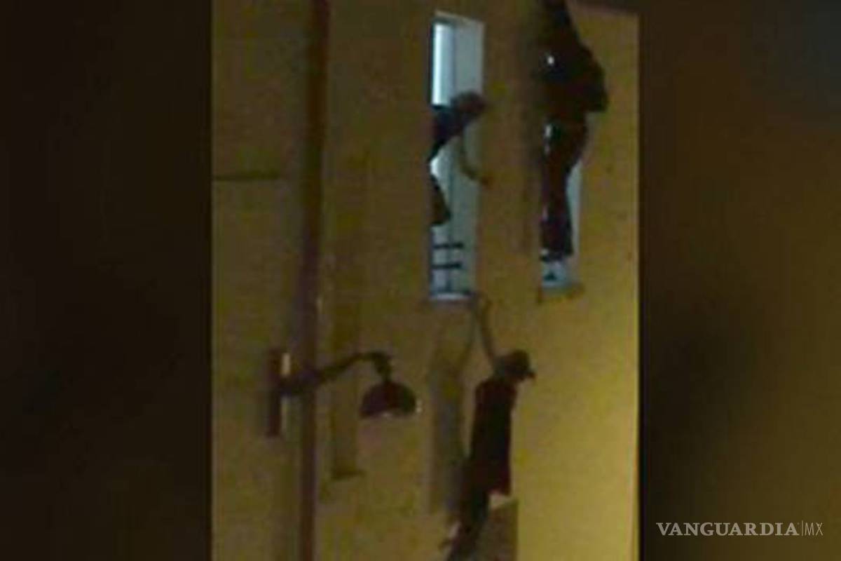 Embarazada que se colgó de ventana del Bataclan halla a su héroe