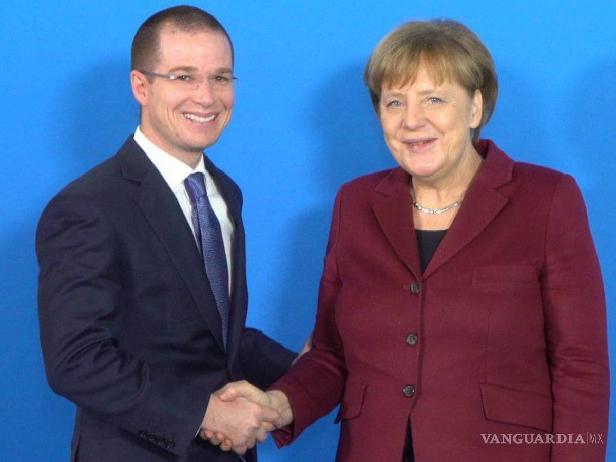 $!Ricardo Anaya y Angela Merkel sostienen encuentro en Berlín