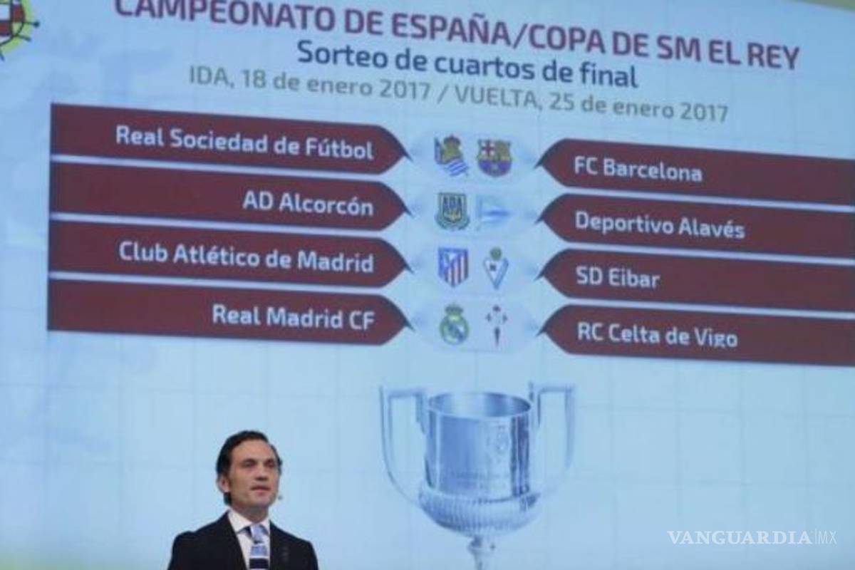 Así quedaron los cuartos de final de la Copa del Rey