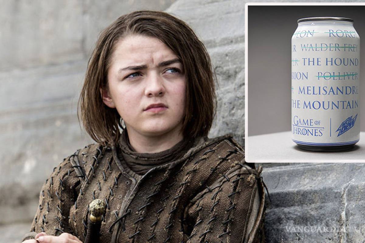¡Mountain Dew está regalando latas de Game of Thrones!