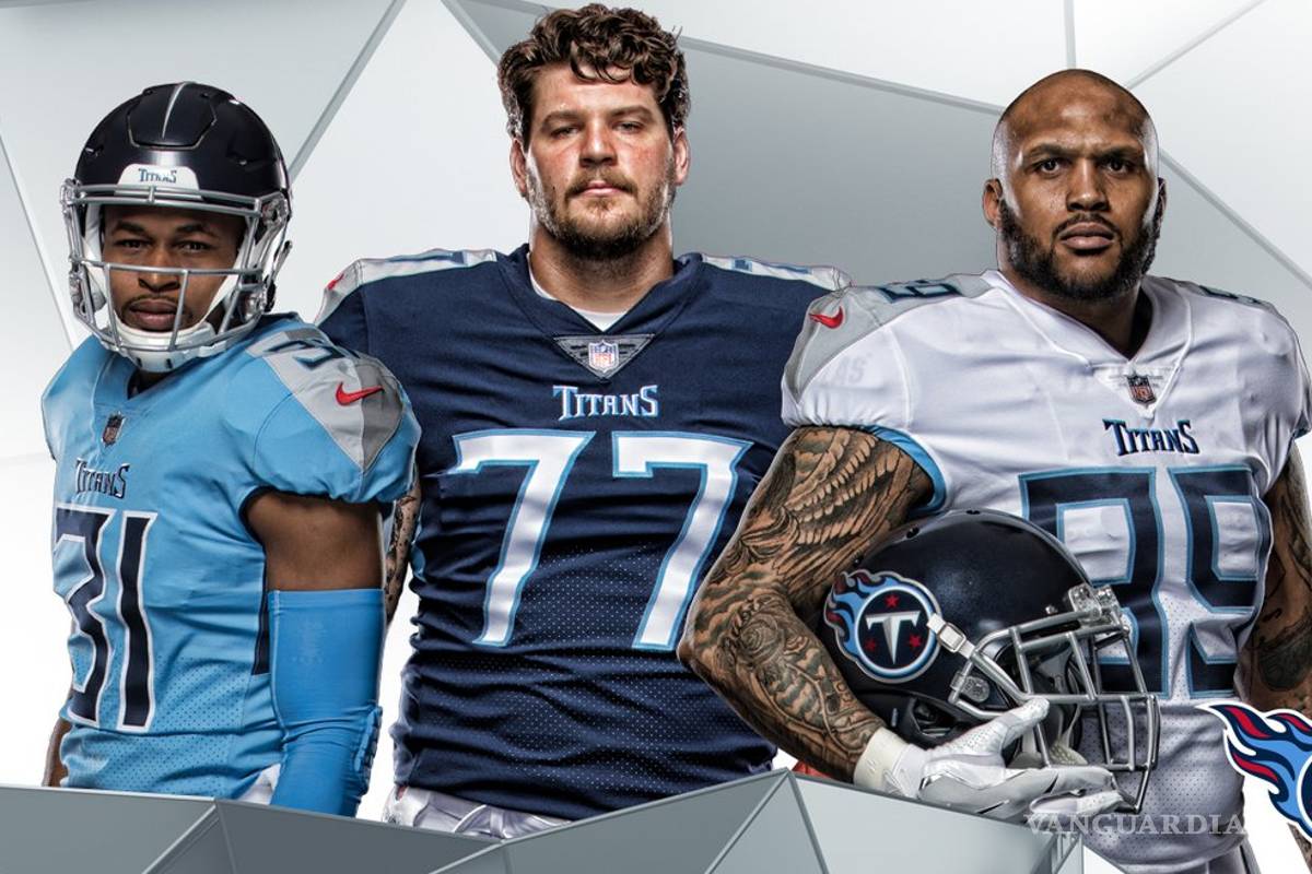 Los Titans de Tennessee estrenarán uniforme por su 20 aniversario