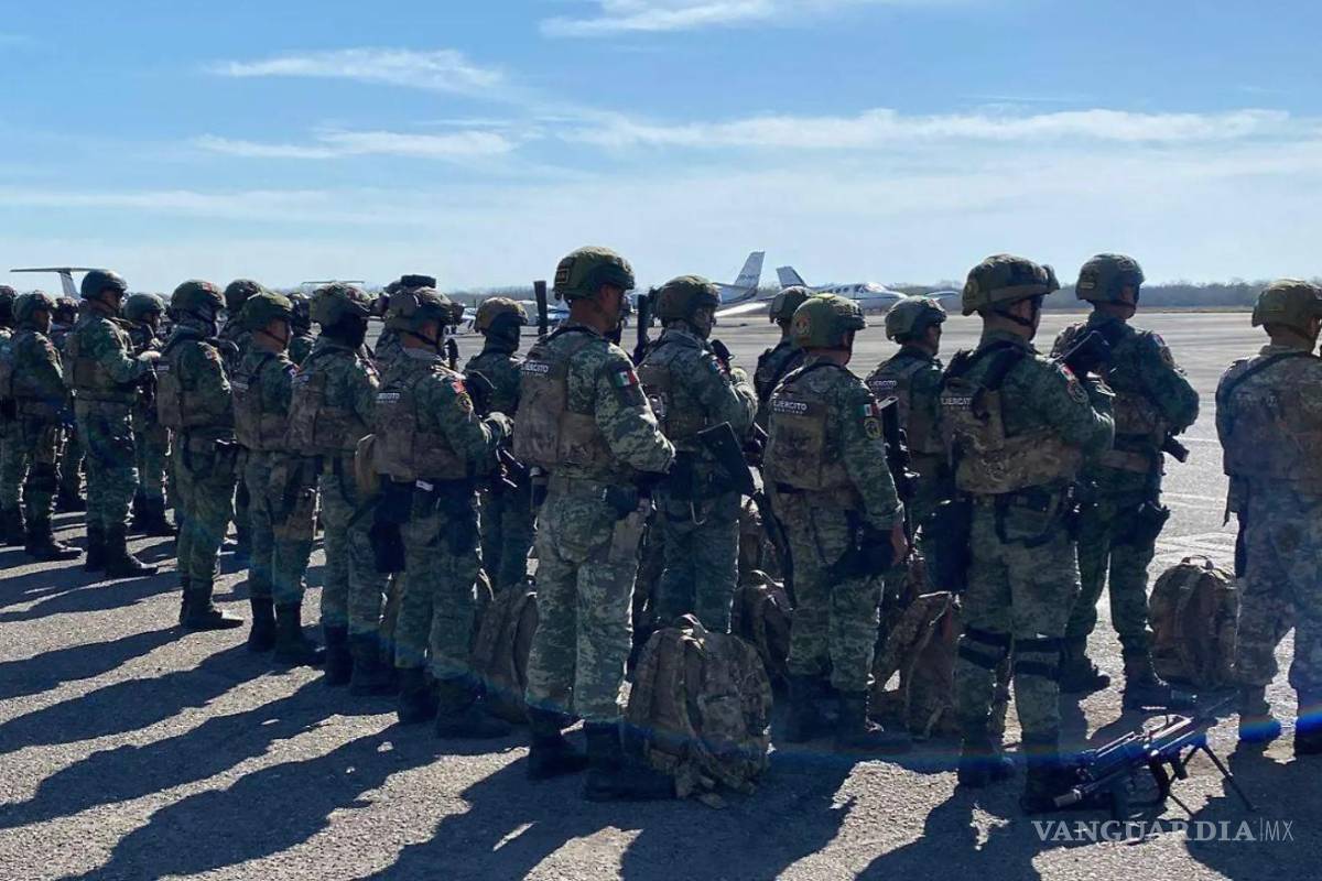 En medio de crisis por inseguridad... despliegan 180 elementos de GN y el Ejército más en Sinaloa