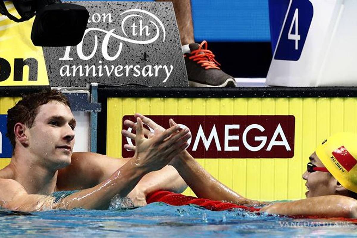 EU bate récord mundial en los relevos mixtos de Budapest