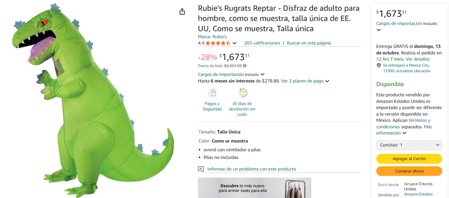 $!Amazon: Estos son los mejores disfraces inflables para Halloween que puedes encontrar