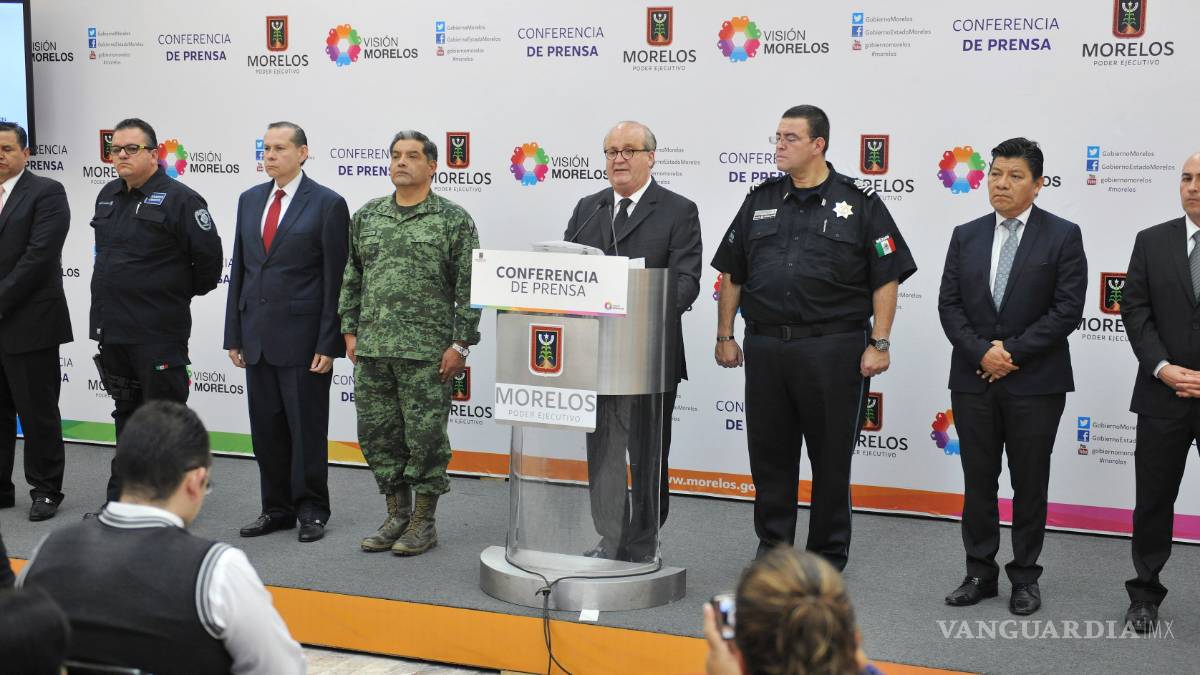 Graco Ramírez asume control de seguridad en Cuernavaca