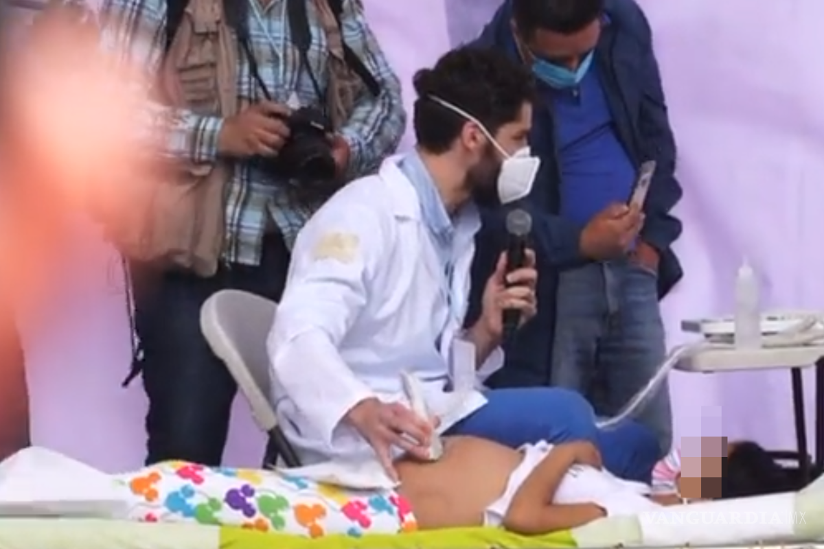 Realizan ultrasonido a menor de 15 años en marcha ‘provida’ de CDMX
