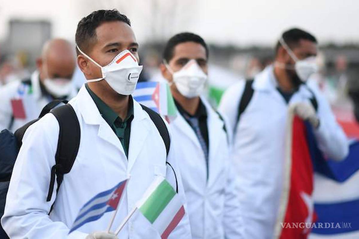 Médicos cubanos apoyarán a México en el combate al COVID-19