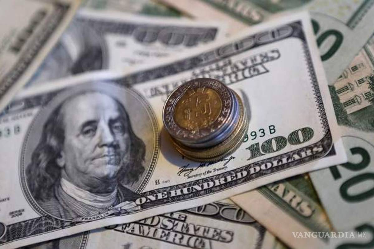 Peso opera con avance marginal; dólar cotiza en 18.98 unidades