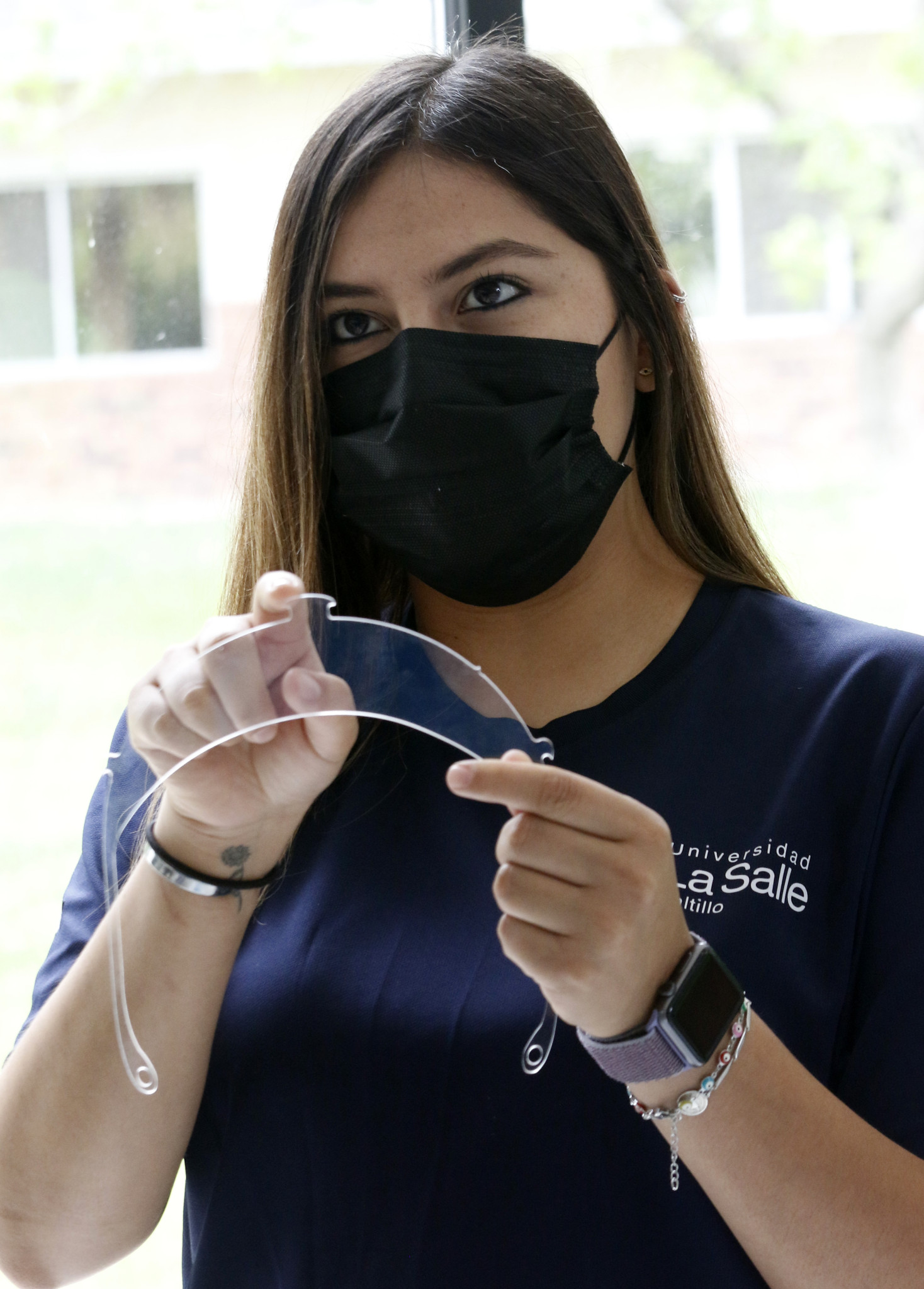 $!MIND IN SALTILLO: Alumnos de La Salle fabrican caretas 3D para médicos y enfermeras