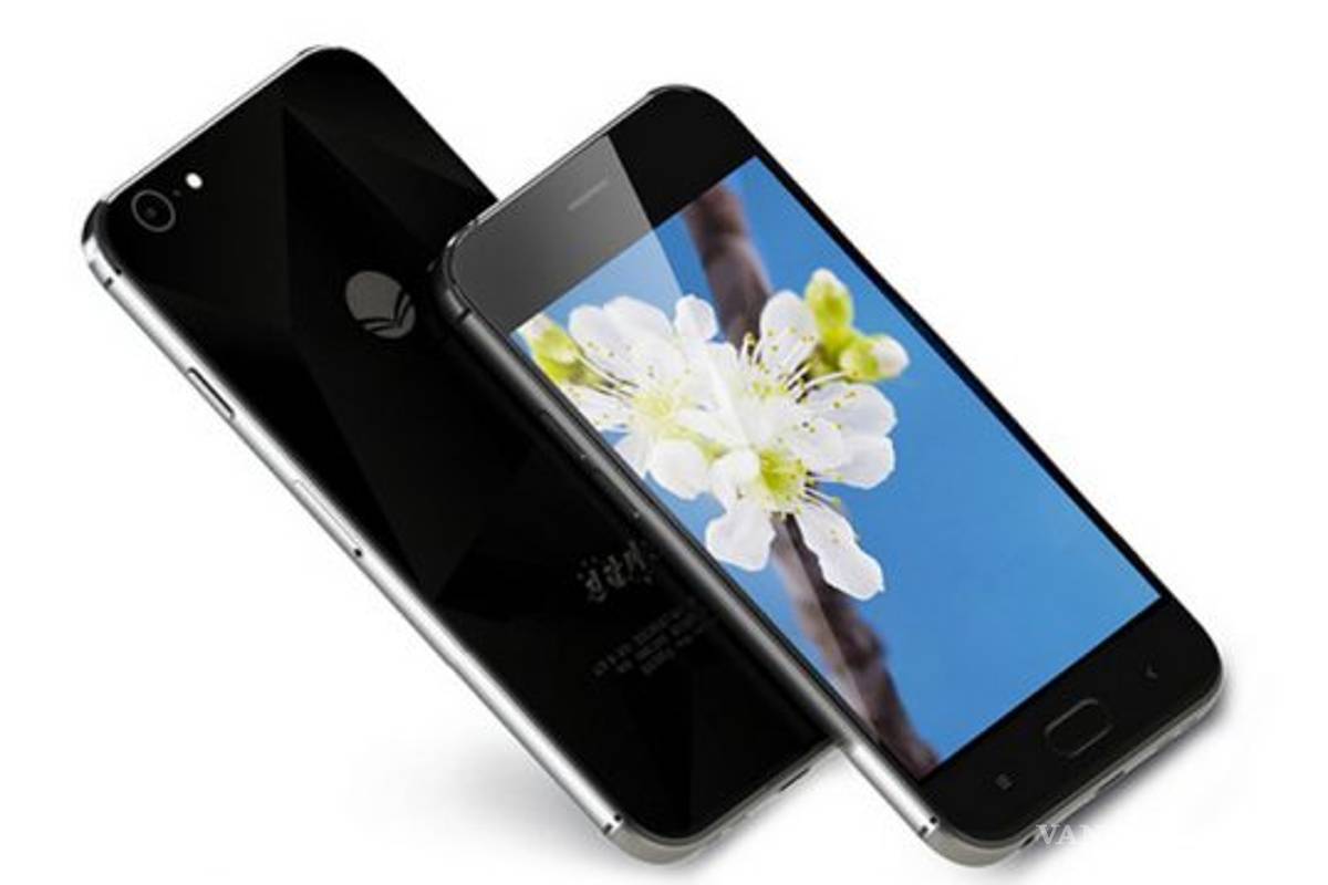 Producen teléfono en Corea del Norte muy parecido al iPhone