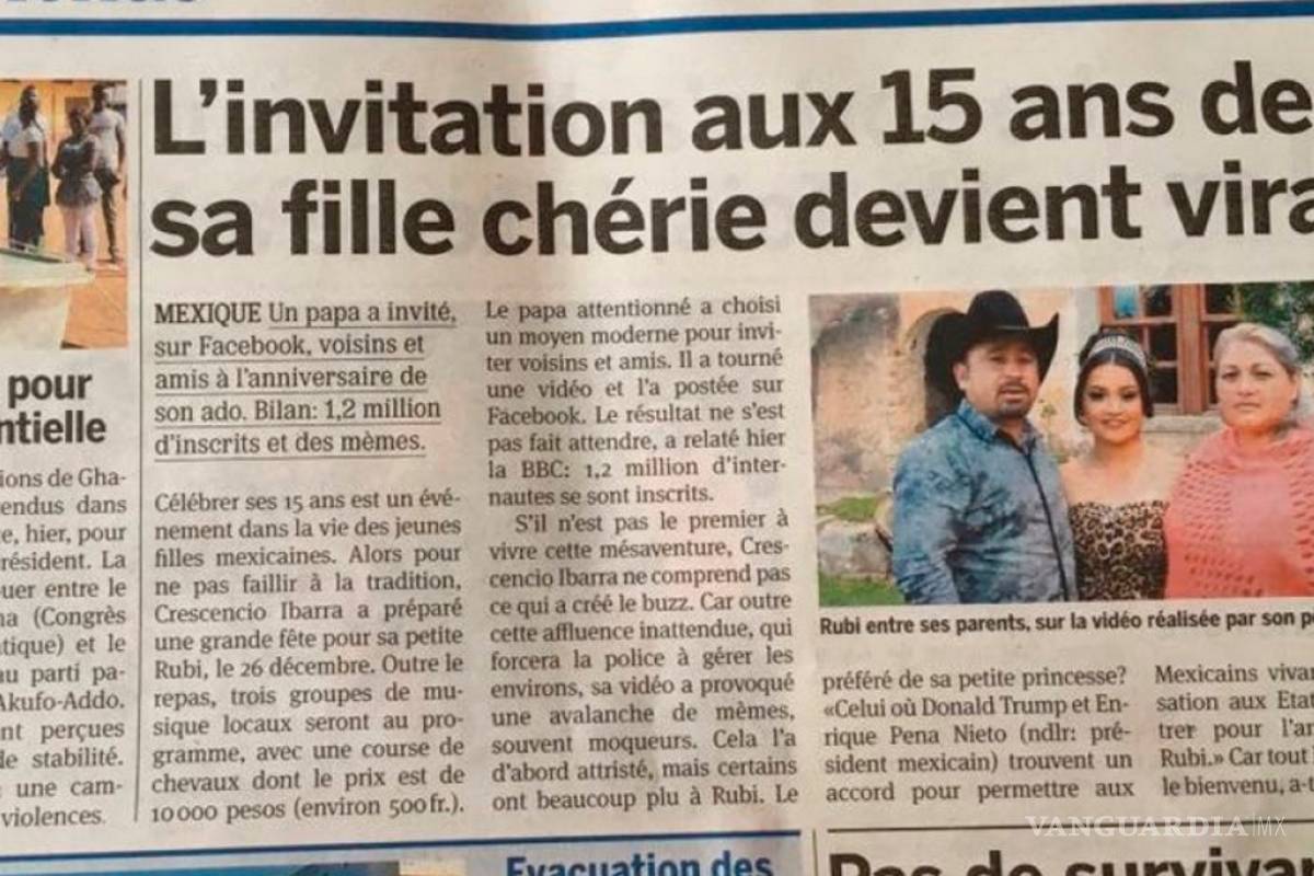 Los XV años de Rubí: El fenómeno que impactó las redes sociales y a medios internacionales