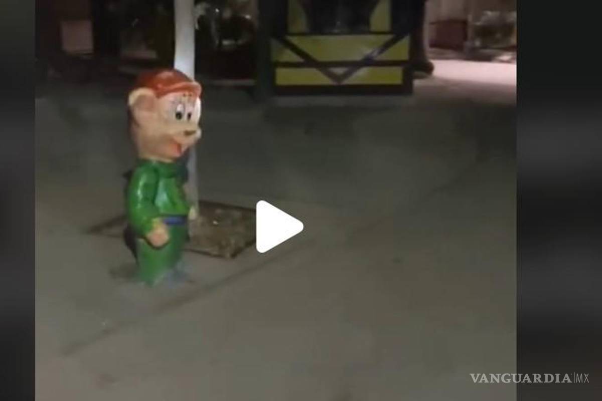 Exploradores urbanos graban ¿un duende? en el Bosque Carranza de Torreón