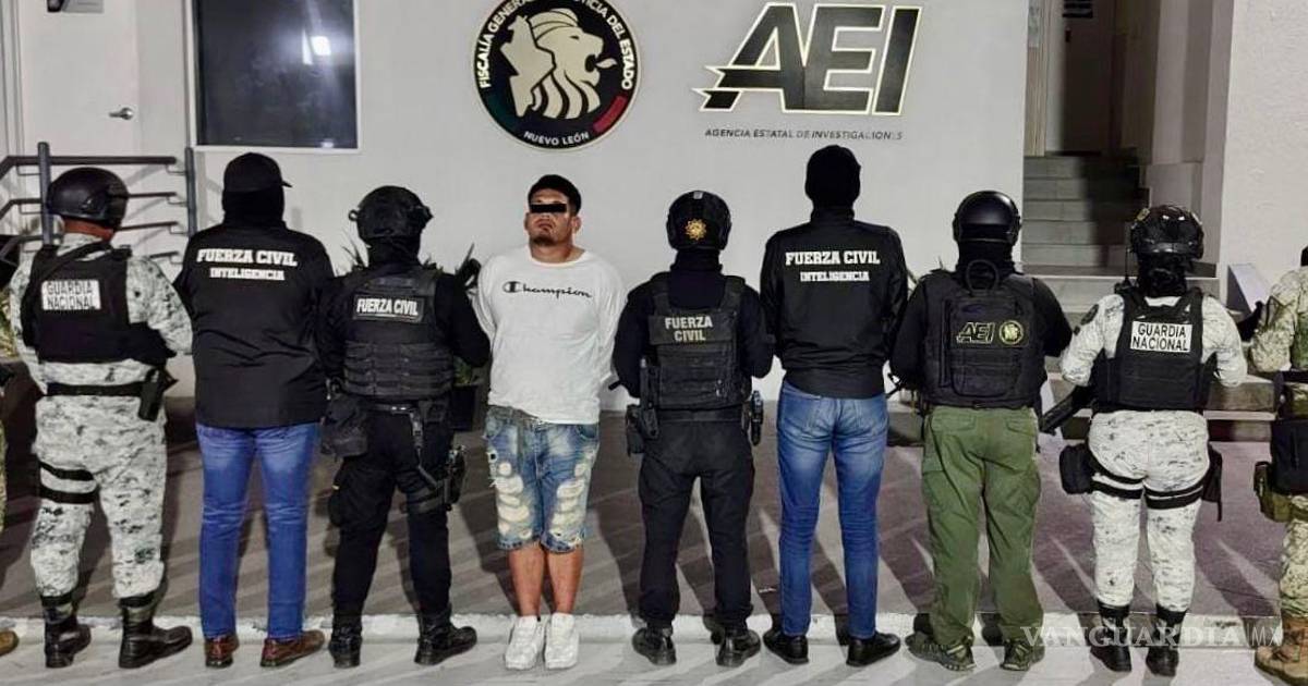 Detienen a presunto narcomenudista que privó de la vida a un hombre en Linares, Nuevo León