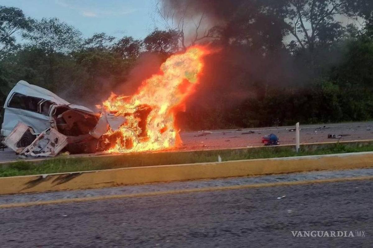 Deja 15 muertos accidente automovilístico en Yucatán