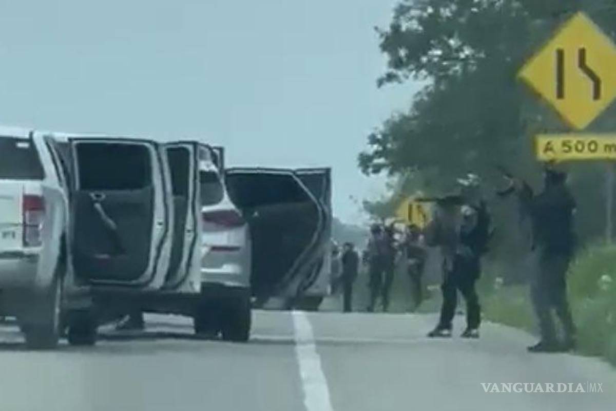 Hombres armados levantan a personal de la Secretaría de Seguridad de Chiapas