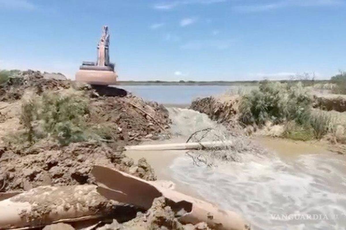 Conagua y Nuevo León liberan represas en rancho de Lalo Mora