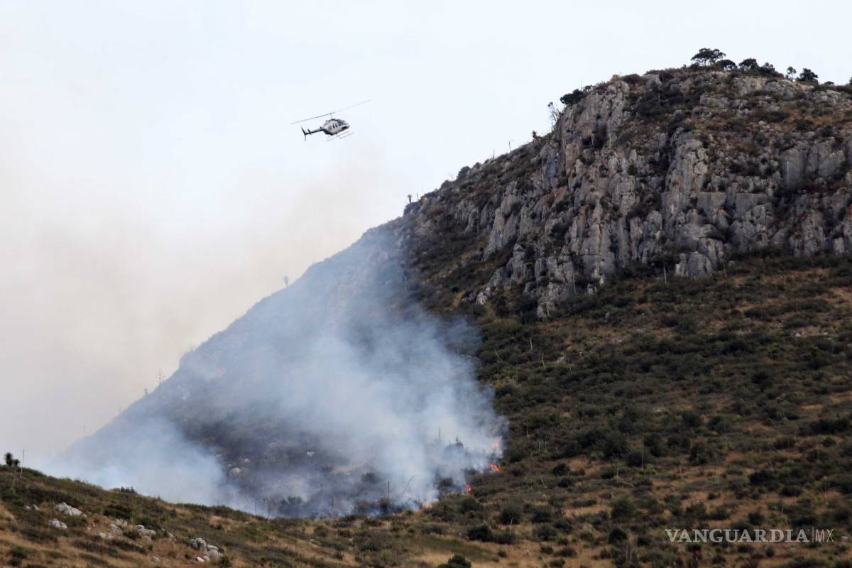 Incendio en la Sierra de Zapalinamé, controlado y liquidado al 90%