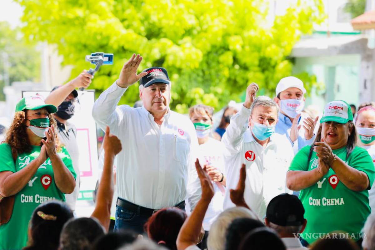 Chema Fraustro continúa campaña rumbo al 6 de junio