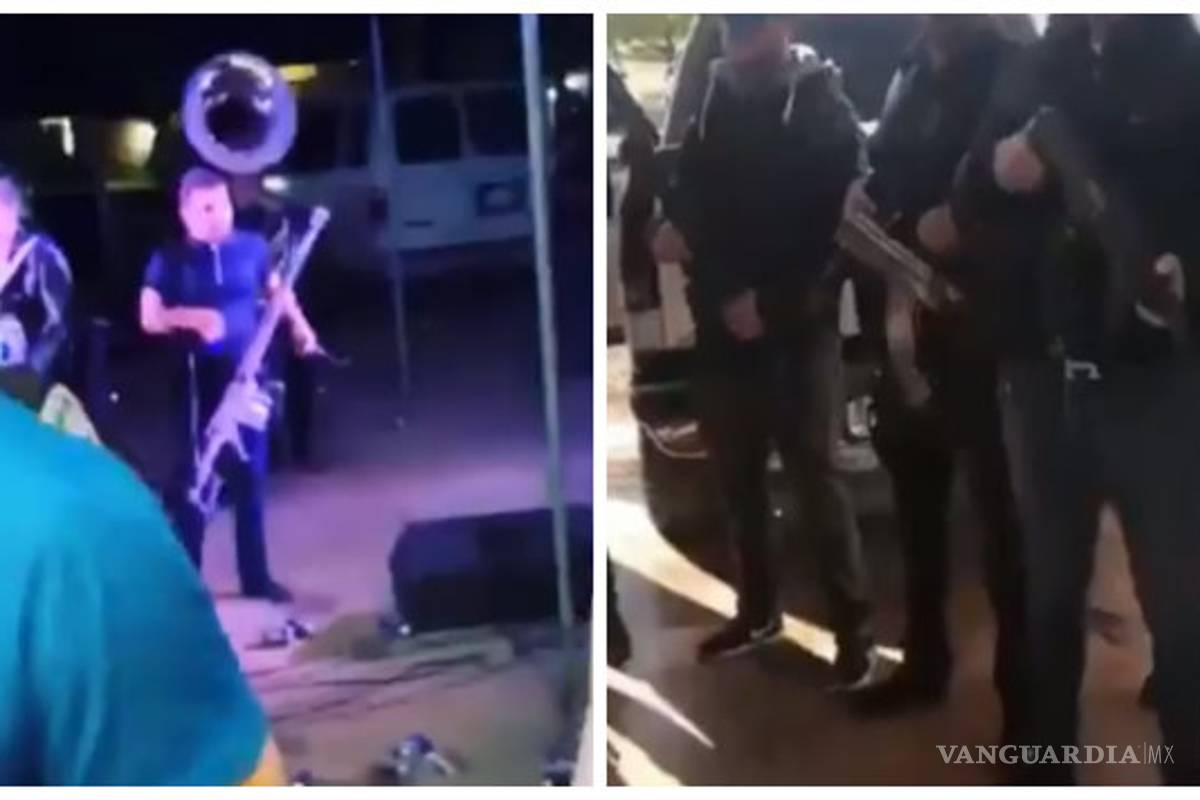 Con música de banda y armados hasta los dientes, sicarios del Cártel de Sinaloa celebran a lo grande en lujosas narcofiestas (video)