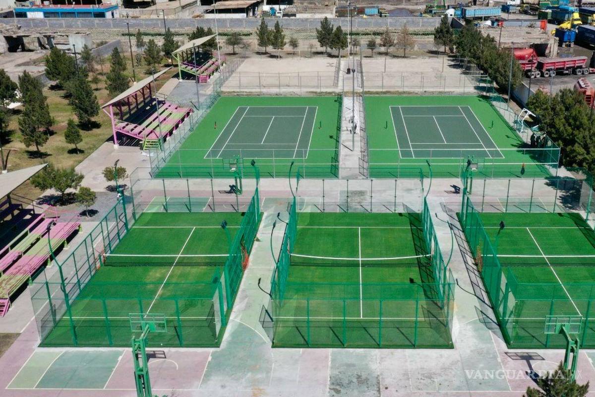 Biblioparque Norte estrenará canchas de pádel y tenis