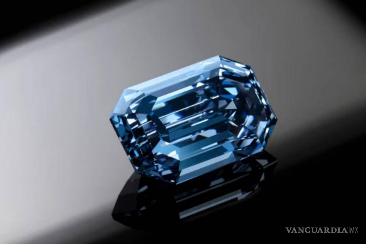 “De Beers Cullinan Blue”, un diamante azul valorado en 48 mdd será subastado en abril
