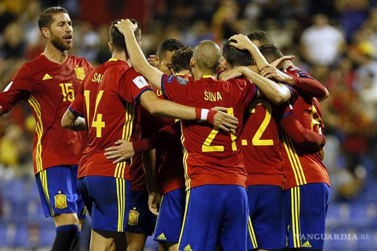 España consigue su pase a Rusia 2018
