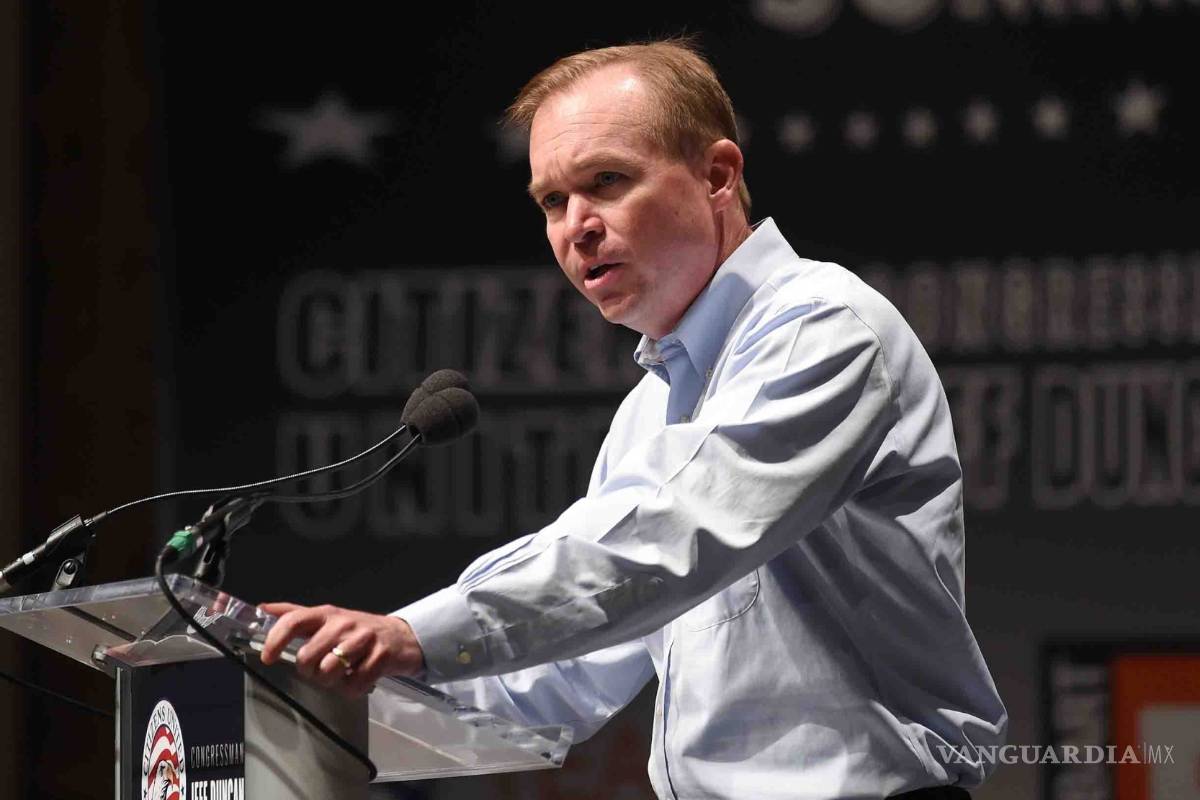 El 'halcón fiscal' Mick Mulvaney va a Oficina del Presupuesto