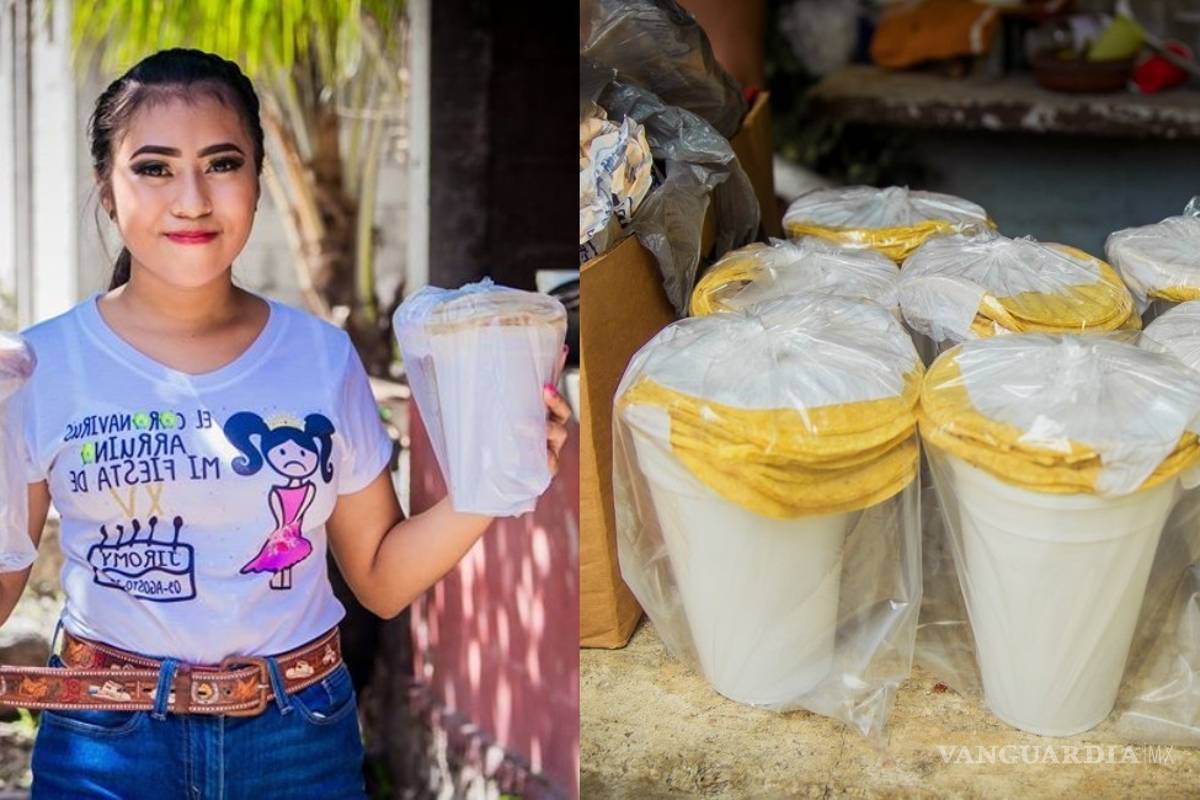 Quinceañera renuncia a su fiesta para usar el dinero para regalar comida a afectados por pandemia de coronavirus