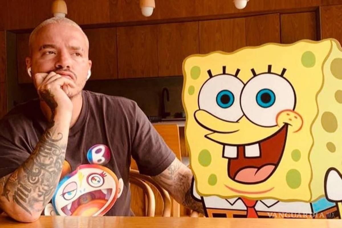 Le cantan J Balvin y Tainy a Bob Esponja para su nueva película