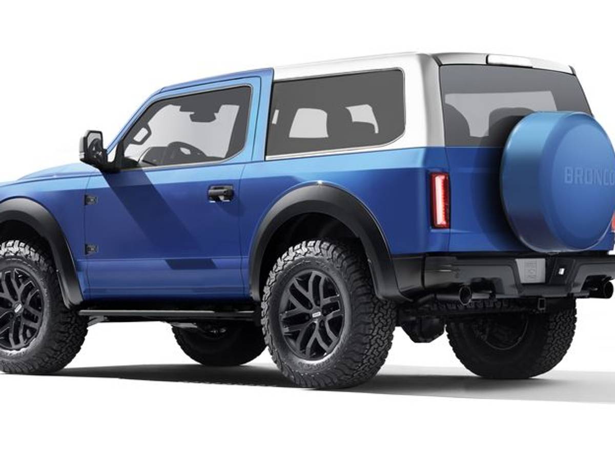 $!La Ford Bronco 2020 será tan 'retro' como la querías, esta foto lo confirma