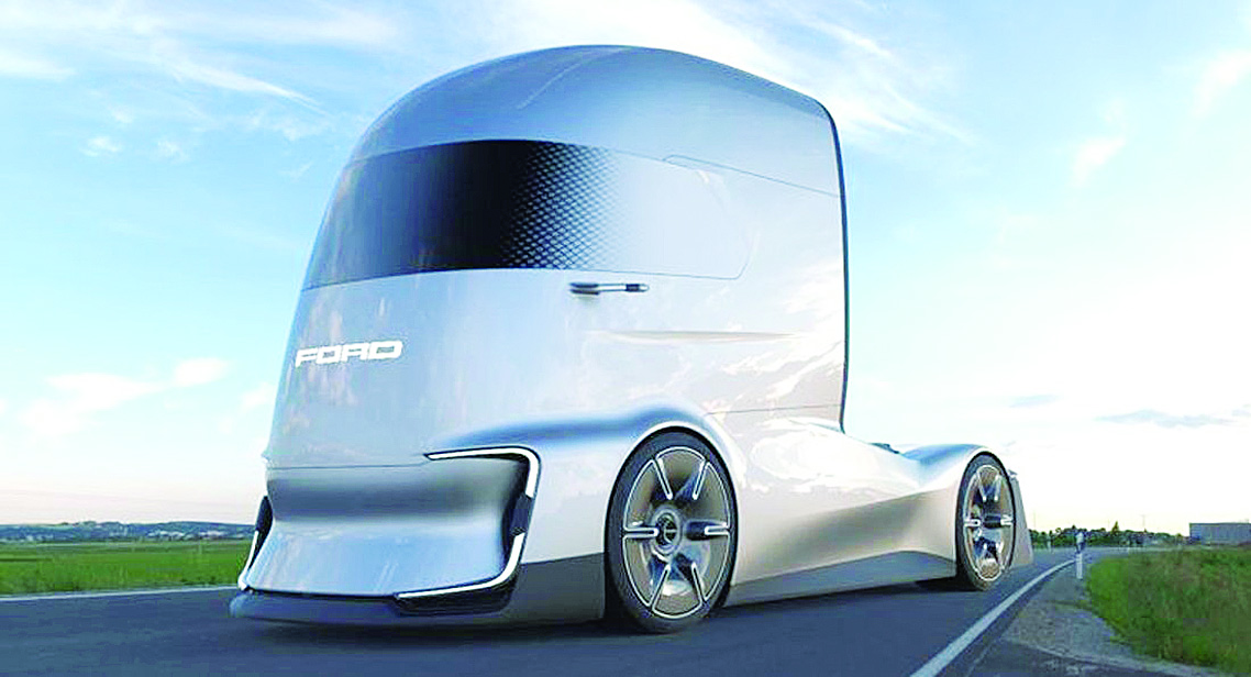 F-Vision Future Truck: el primer camión autónomo y futurista de Ford