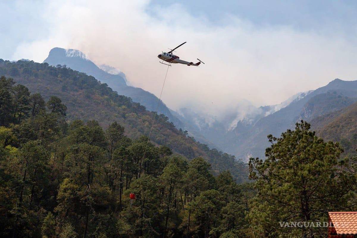 Coahuila, en alerta ante avance de incendio en NL