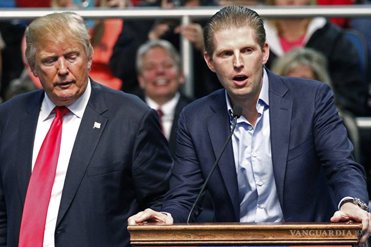 Hijo de Donald Trump recibe amenaza por correo