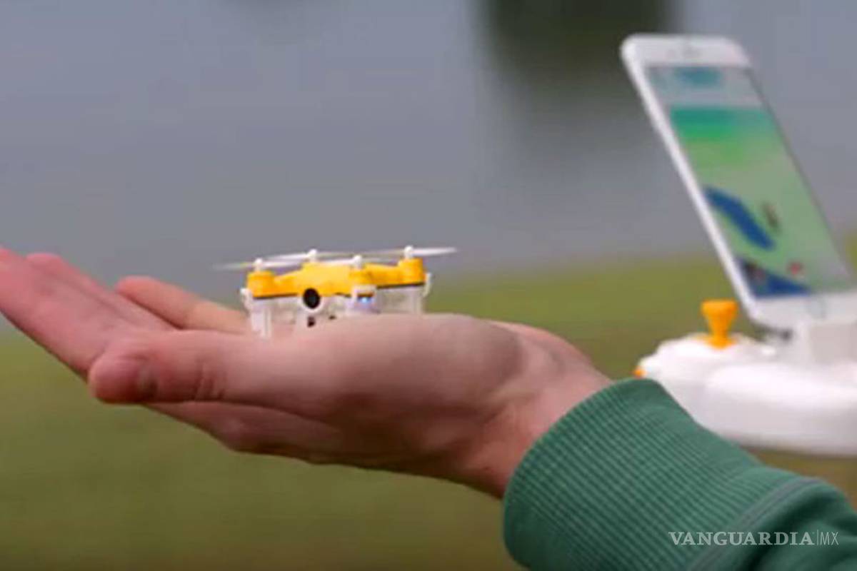 Pokédrone, el nuevo minidrone para cazar pokémons sin arriesgar tu vida