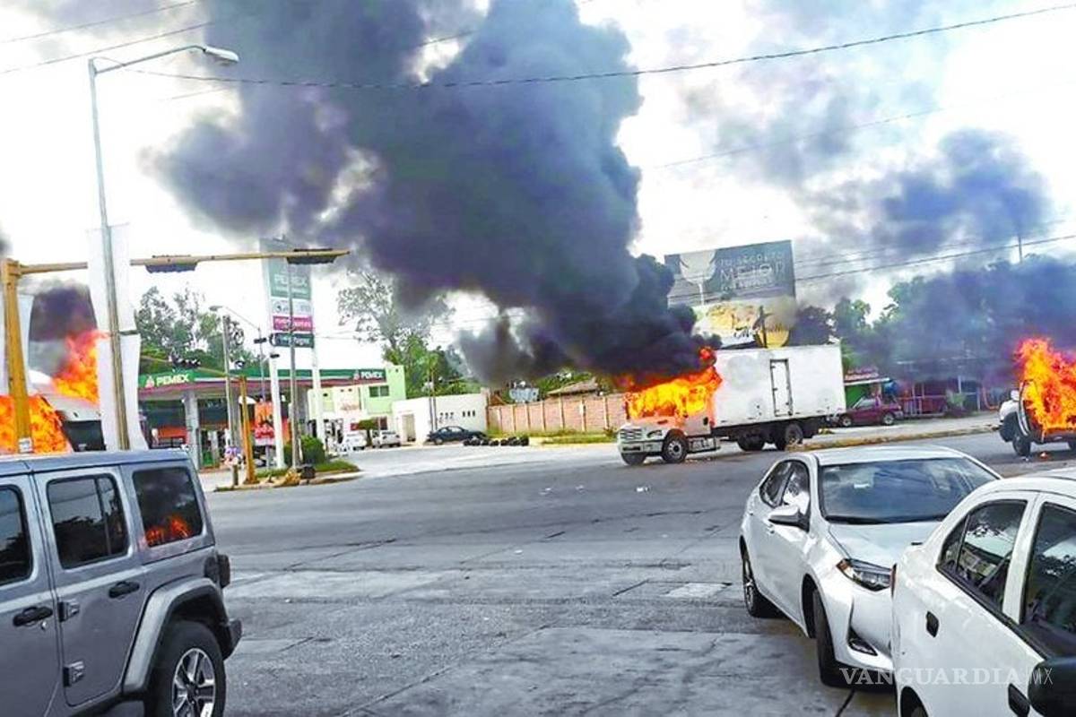$!'Agradecemos a AMLO por liberación de Ovidio'... Cártel de Sinaloa ofrece disculpas al pueblo de Culiacán por balaceras