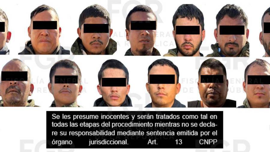 17 presuntos miembros del crimen organizado son vinculados, en Nuevo León