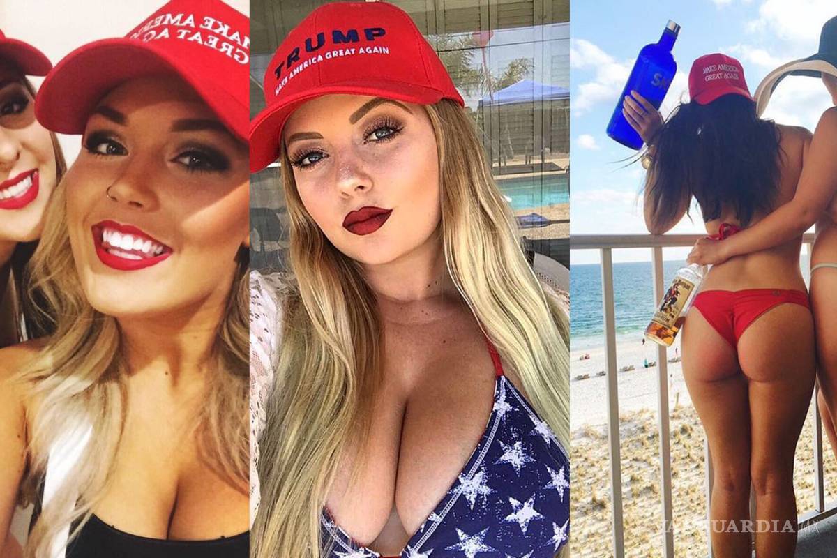 #TrumpGirls Conoce a las sexys fanáticas de Donald Trump (fotos)