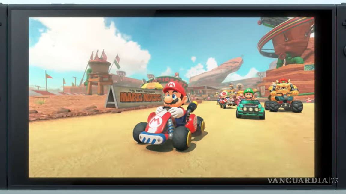 $!Nintendo Switch 2: Revelan diseño oficial con un primer vistazo a Mario Kart 9 (VIDEO)