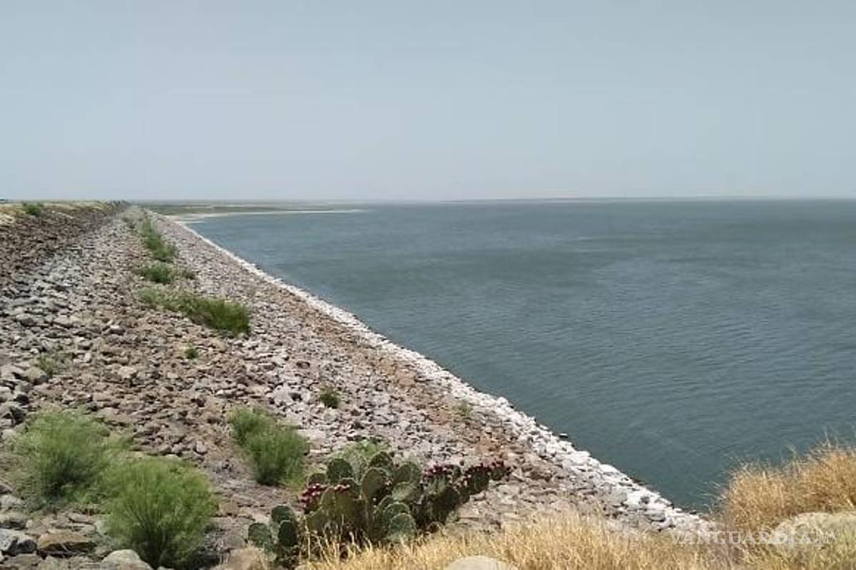 $!Los niveles de la presa Falcón, de Tamaulipas,, han disminuido alarmantemente.