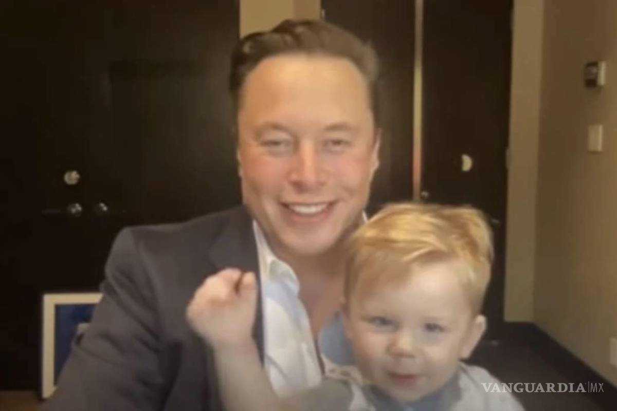 Aparece X Æ A-12, hijo de Elon Musk, durante una videollamada de su padre