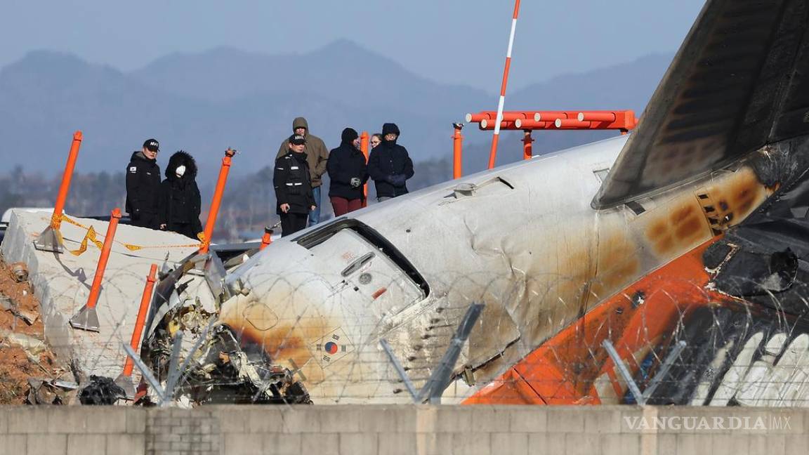 Experto en aviación sugiere causa ‘siniestra’ del accidente del avión de Jeju Air en Corea del Sur