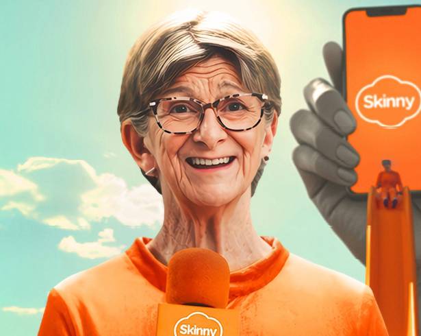 Liz Wright, una neozelandesa de 64 años, se convirtió en la primera persona real en ser clonada con Inteligencia Artificial y ceder el uso de su imagen para publicidad.