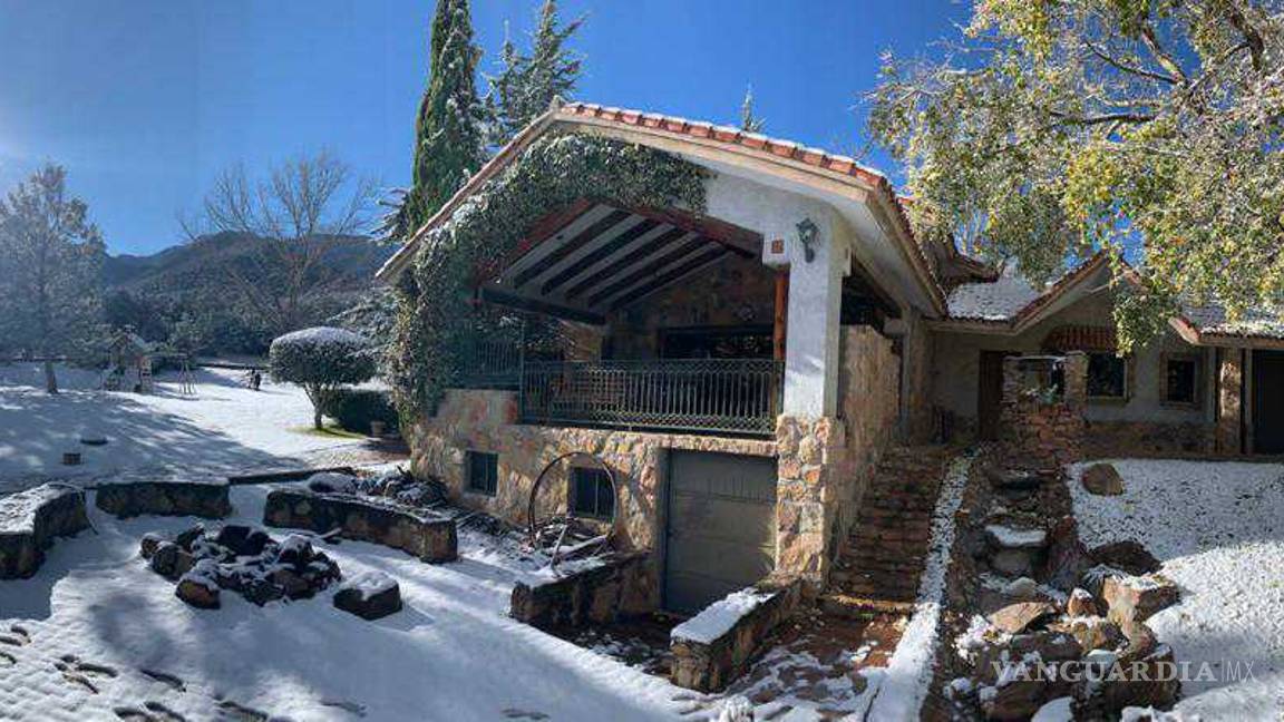 $!Arteaga se pinta de blanco en el último día del año