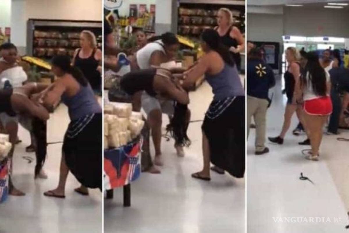 Pelea entre 4 mujeres casi deja sin extensiones de pelo a una de ellas (video)