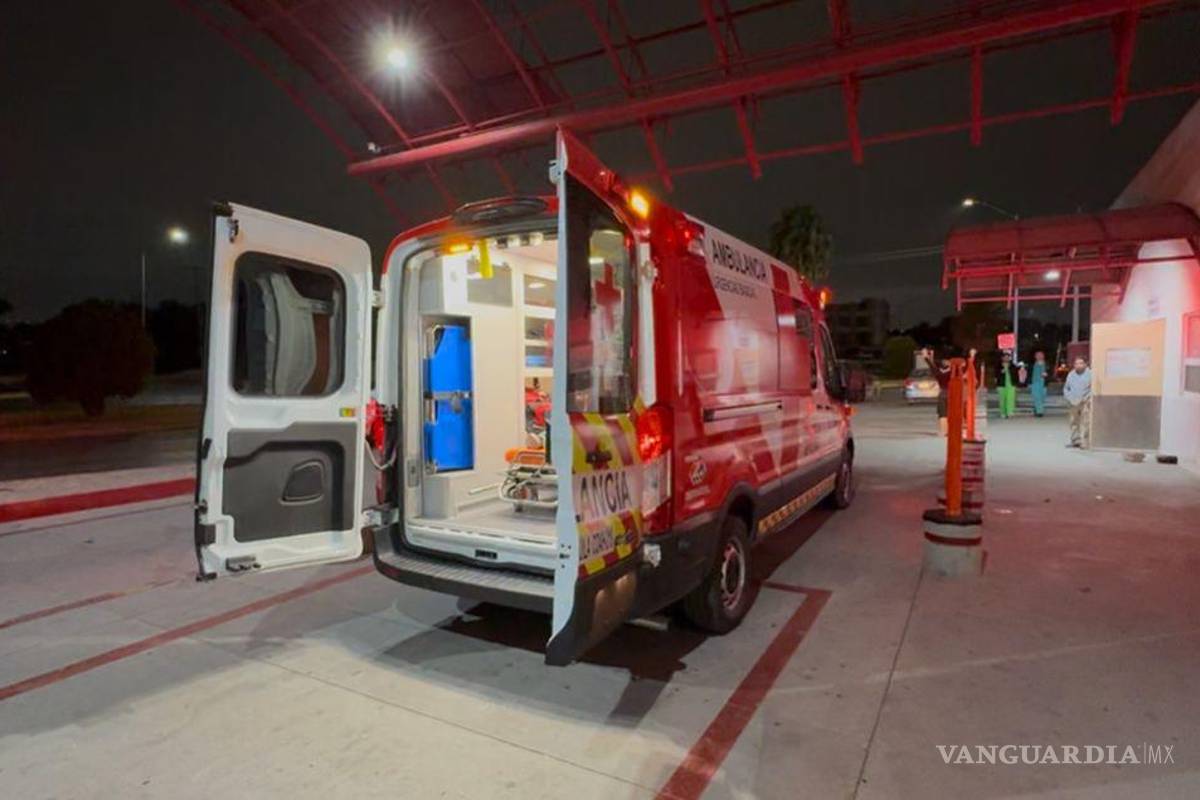 Saltillo: recolector tropieza con rampa y resulta con fuerte lesión en la cabeza