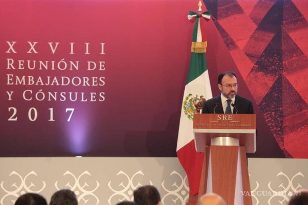 $!Afirma Videgaray que relación de México con EU no será sumisa