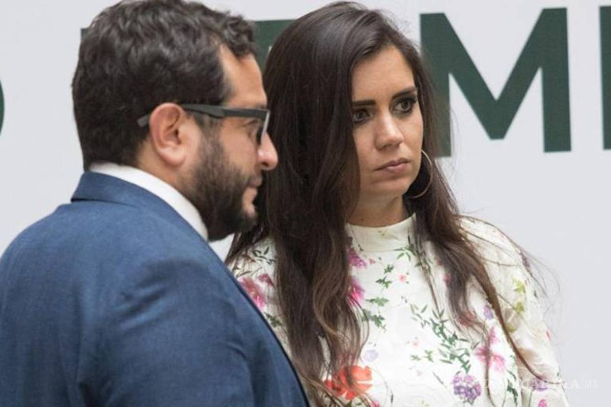 $!José Ramón López Beltrán (hijo del presidente Obrador) y su esposa Caroline Adams, han estado en varias ocasiones en el ojo público