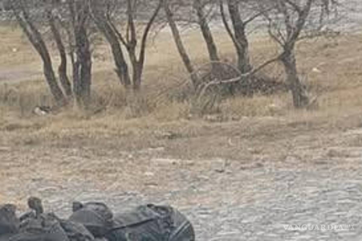 Reportan hallazgo de restos humanos en la carretera Matehuala-Saltillo, en Galeana, Nuevo León