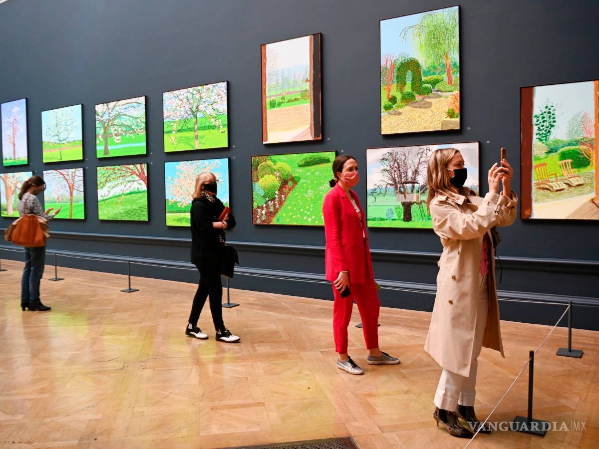 $!David Hockney inyecta primavera a la oscuridad del confinamiento