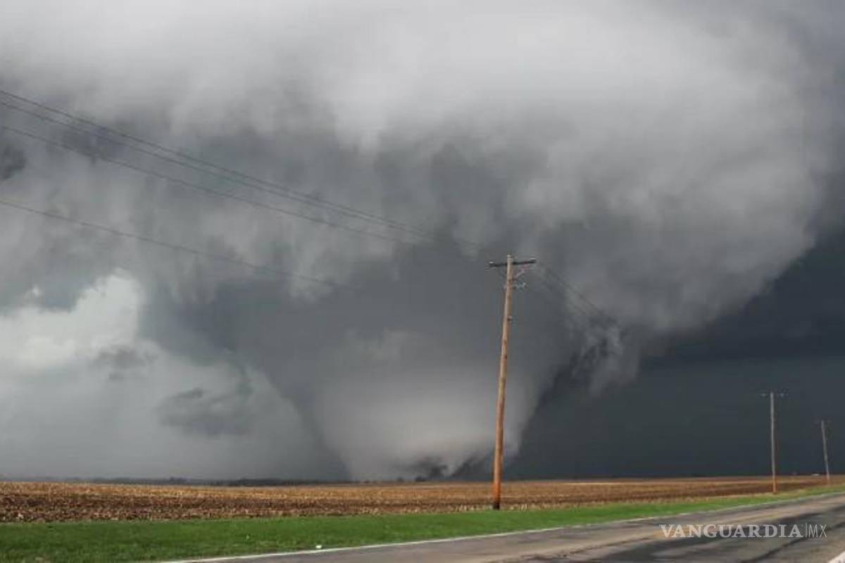 Captan en video tornado en la zona rural de Zaragoza y Morelos, Coahuila